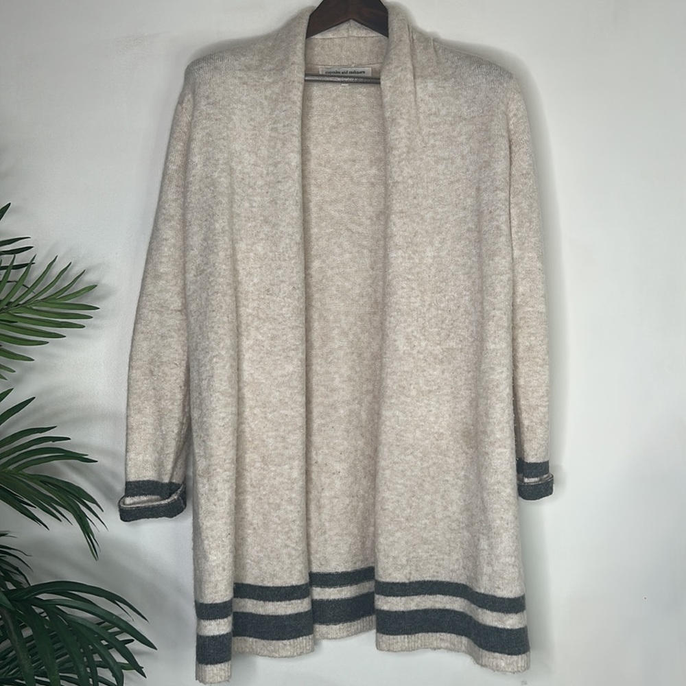 Cupcakes and Cashmere Open Front Cardigan
